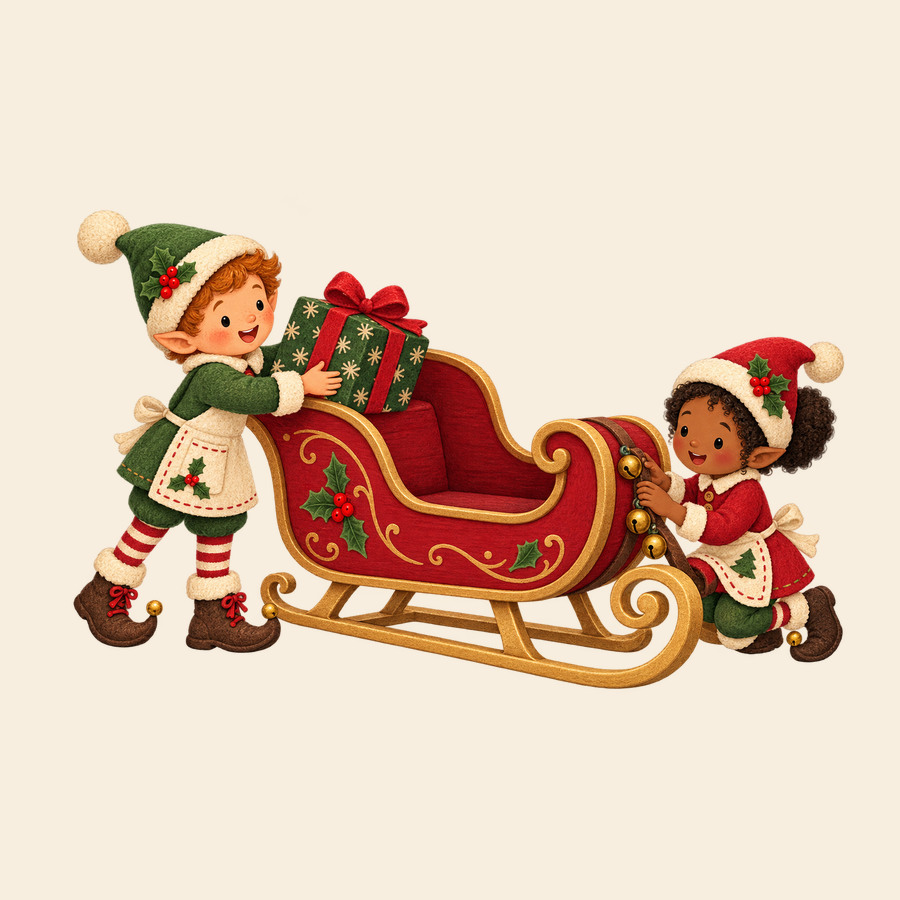 Getting the sleigh ready