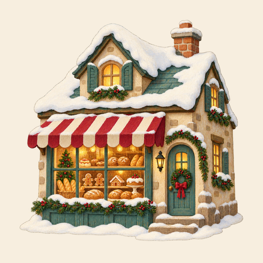 The Christmas bakery