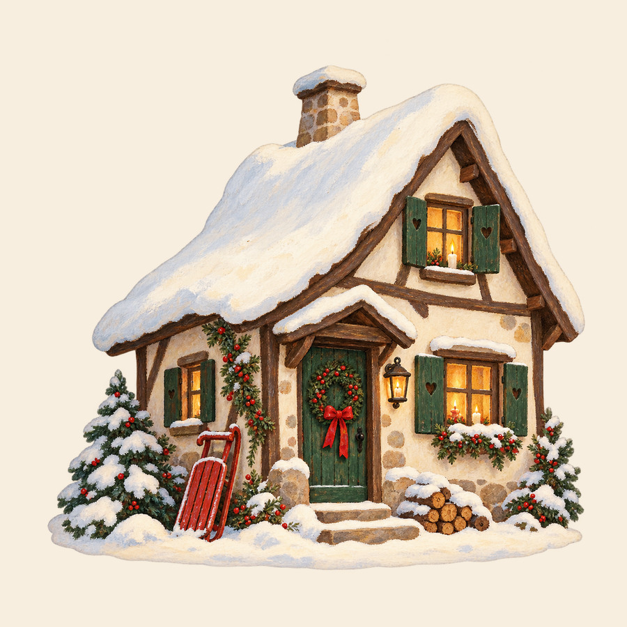 The candlelit cottage