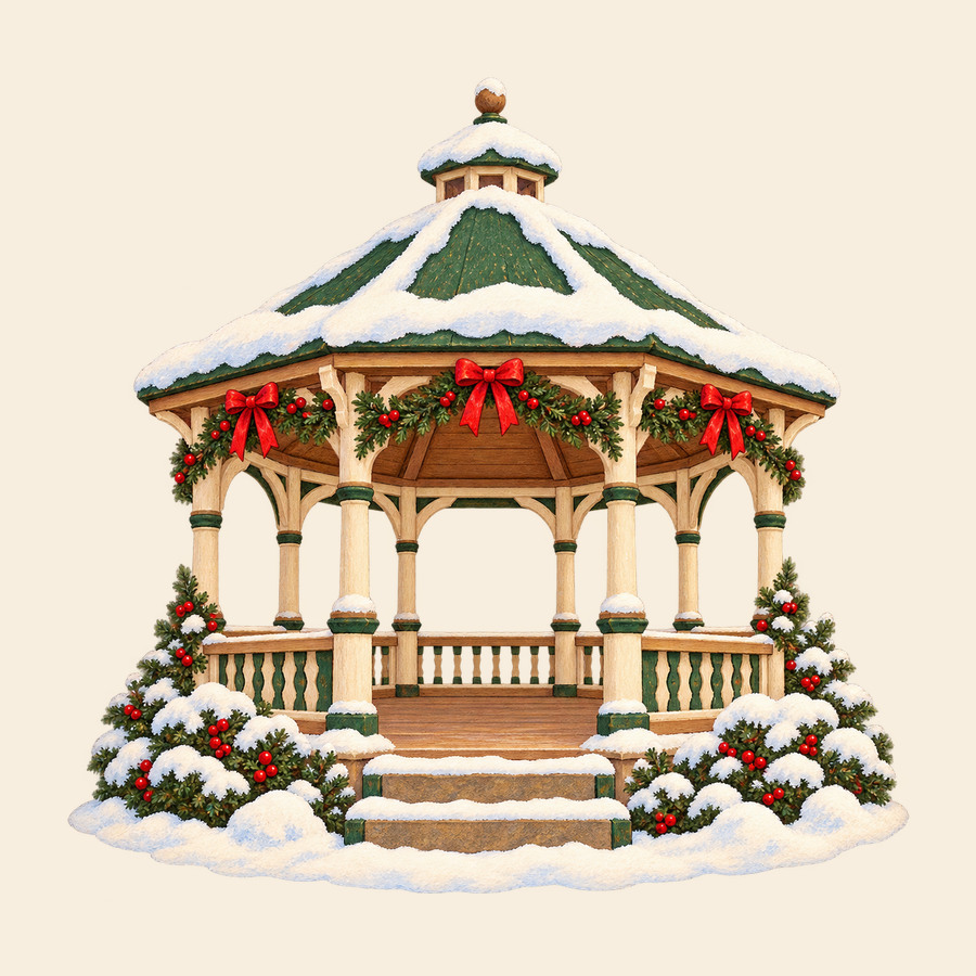 The festive bandstand