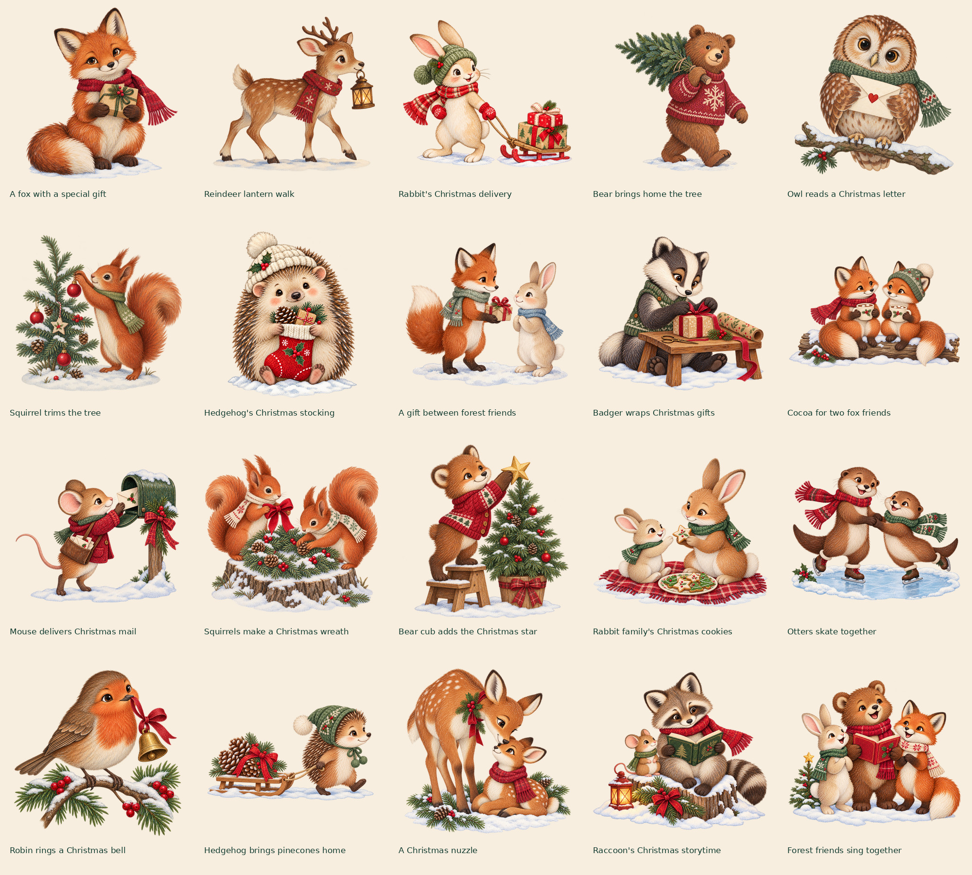 Complete individual illustration inventory