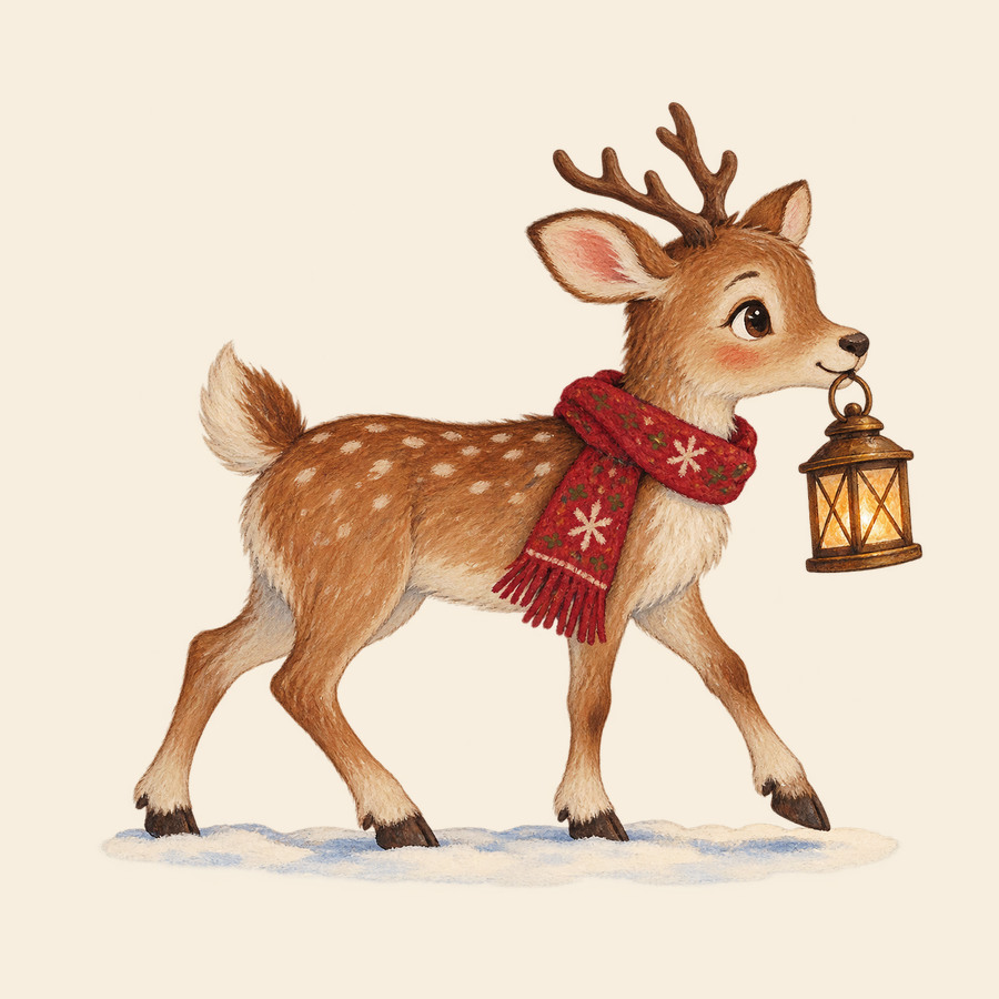 Reindeer lantern walk